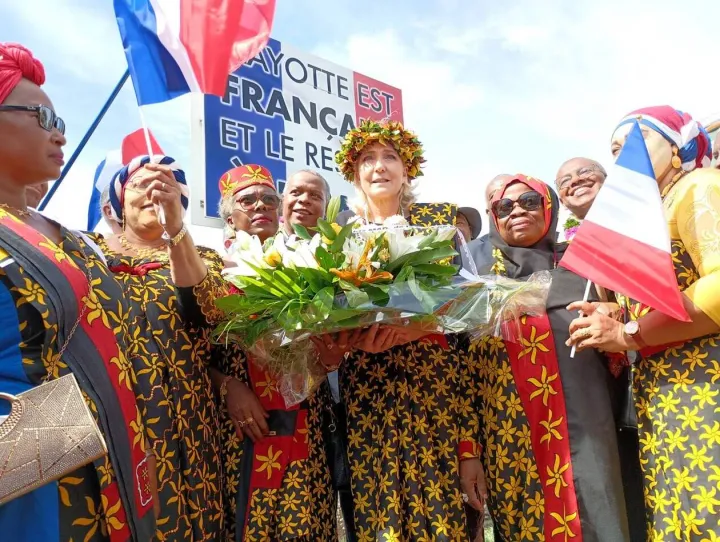 Marine Le Pen scandalisée par les propos de l'AfD sur Mayotte