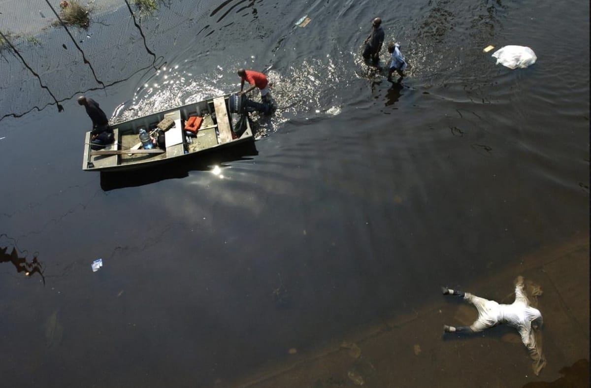 L'ouragan Katrina, phase terminale du cosmopolitisme