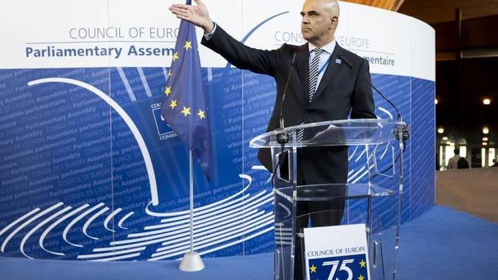 Le gros Berset a été élu au Conseil de l'Europe
