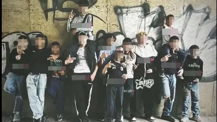 Allemagne: des sous-hommes marrons éclatent en bande un jeune blanc fragile