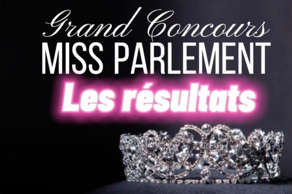 Résultats du concours Miss parlement 2022